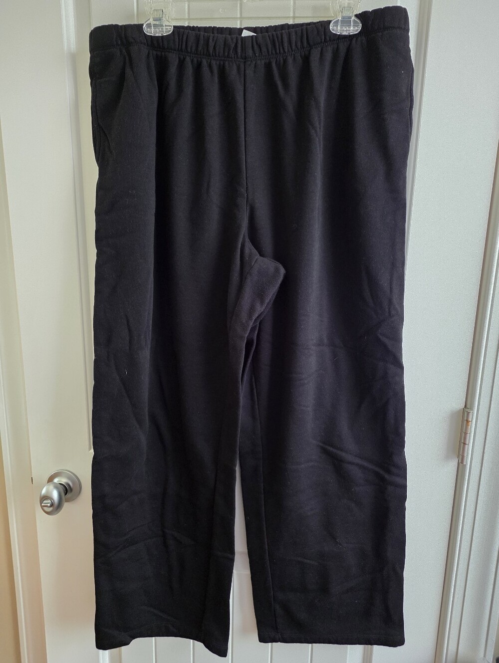 H&M Divided Black Sweatpants Sz XL